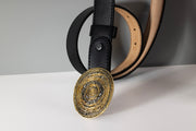 Todd Reed belt in Sterling silver, 18k yellow gold, white brilliant cut diamonds (0.13ct)